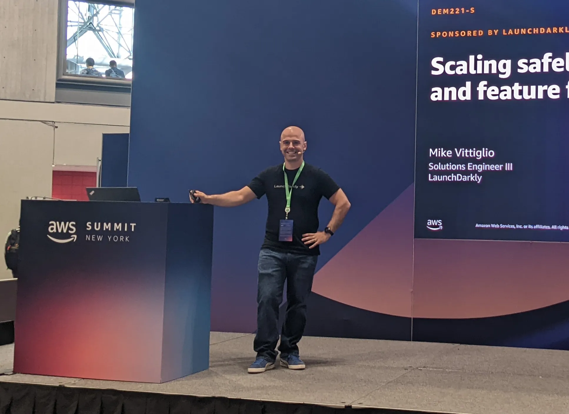 Presenting at AWS Ignite - Michael Vittiglio Ward 1 Alderman. Also running are Sam Roorda and Russell Perry.